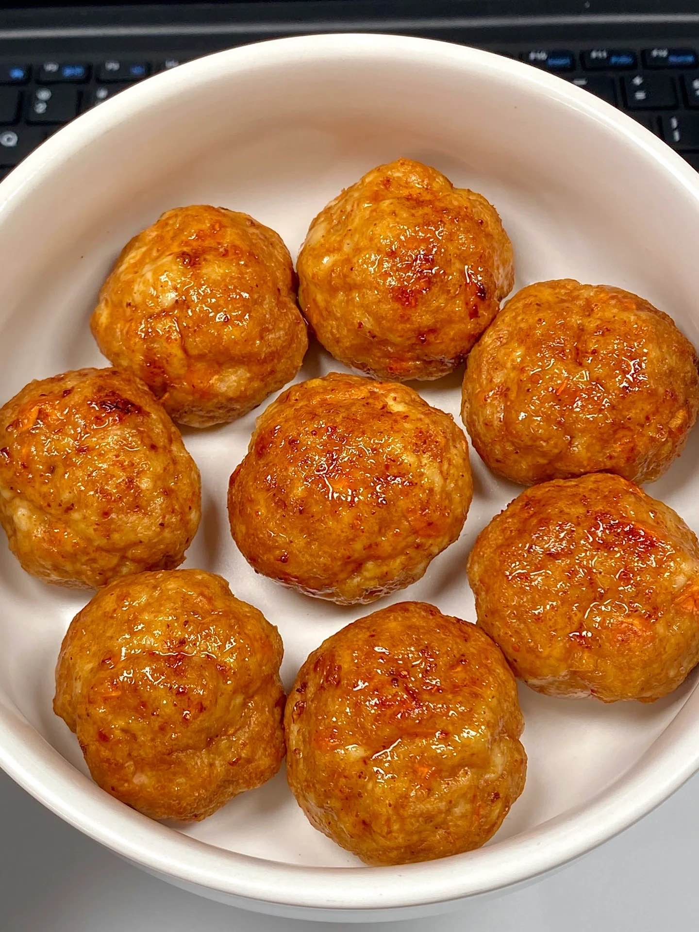 鸡胸肉豆腐丸子❗️❗️多少个晚上靠它来掉秤！！