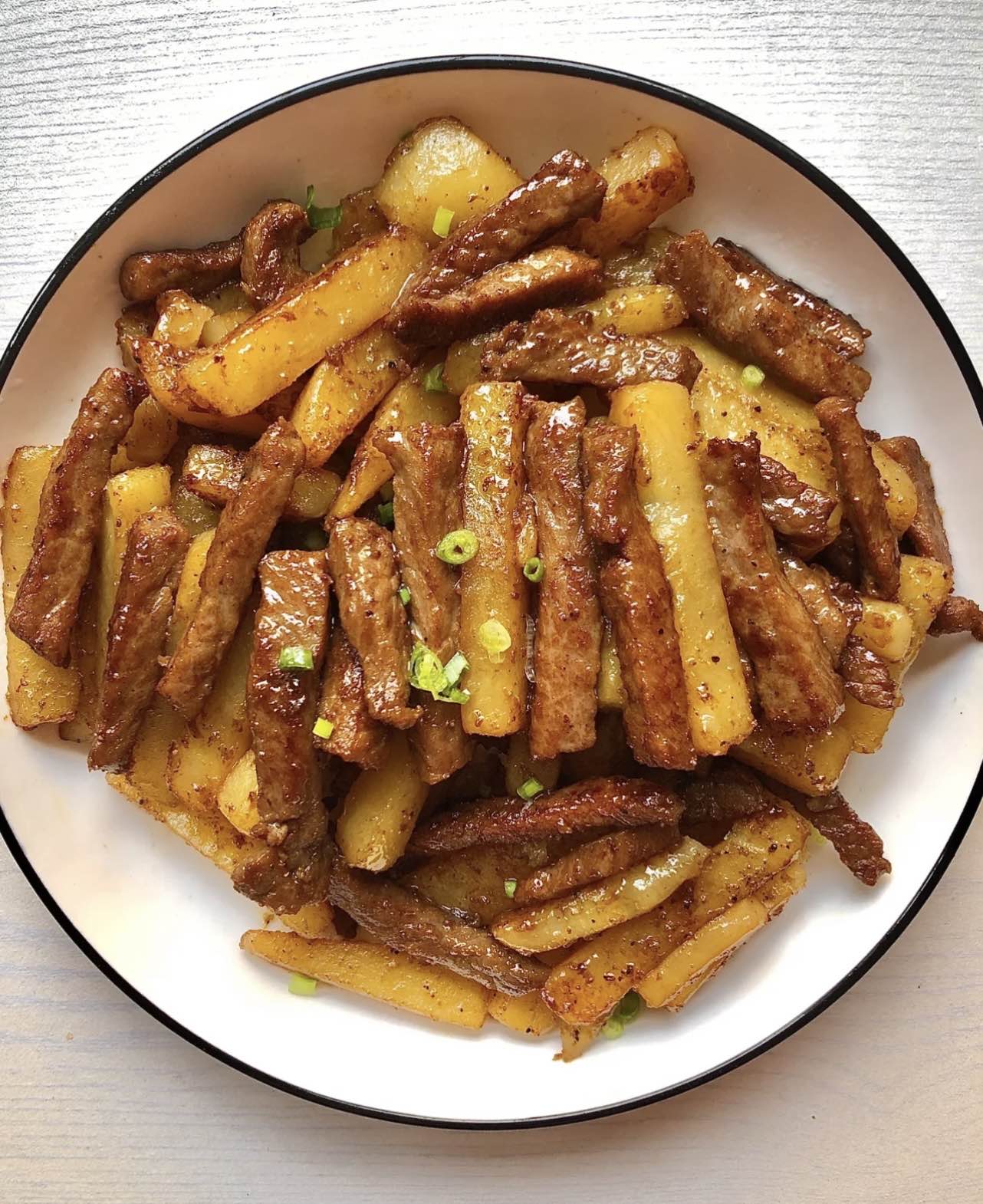 牛肉土豆条