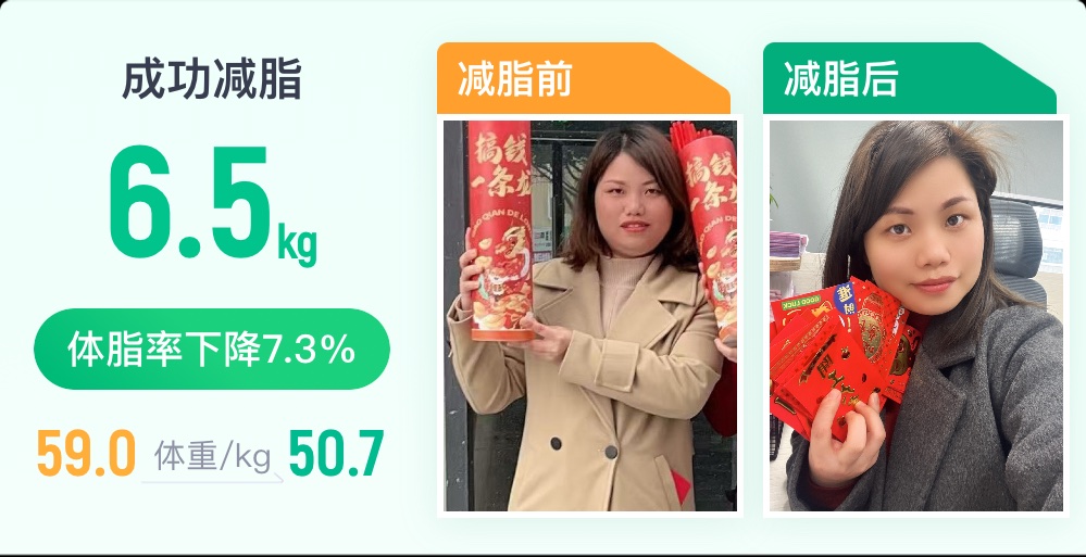 上班族为自信减脂