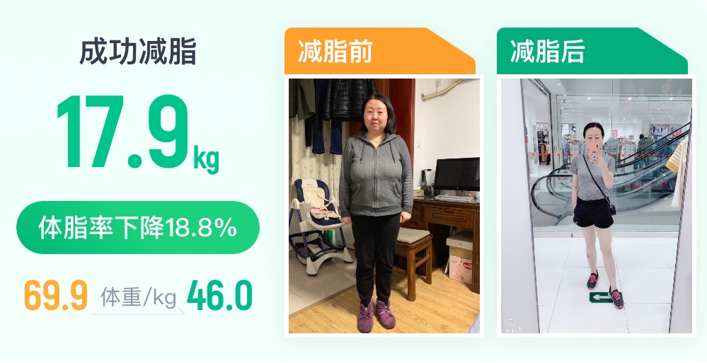 产后肥胖，瘦吧新一代科学减脂大妈成功逆袭成小姐姐😜