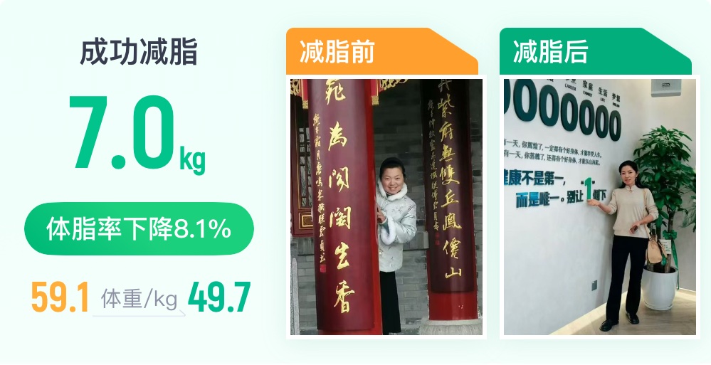 44岁餐饮人69天减18斤