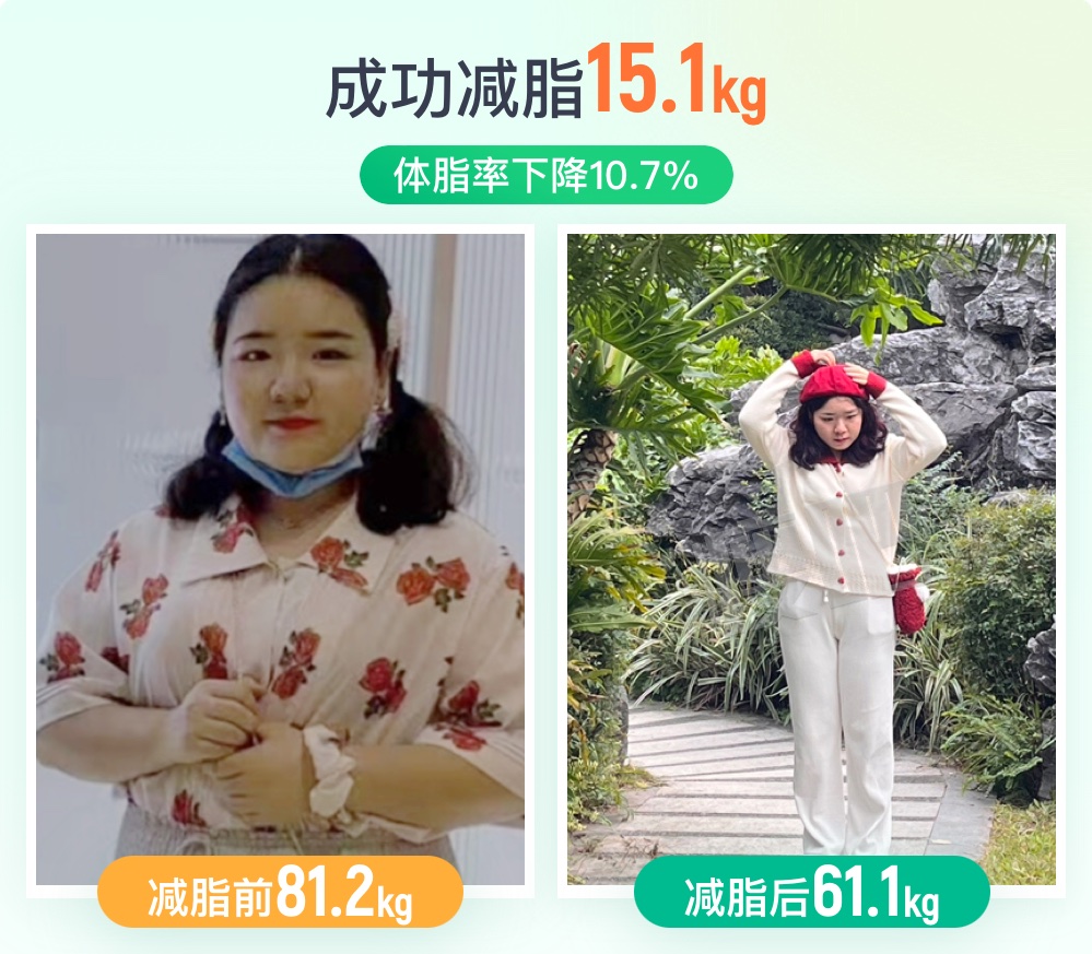 年轻就不该胖着