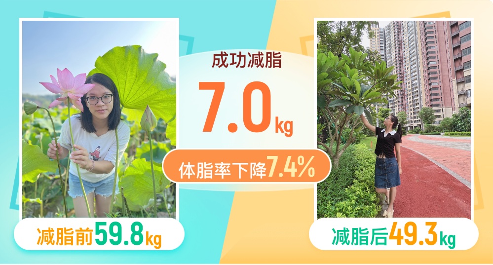 减掉20斤，走路都带风。