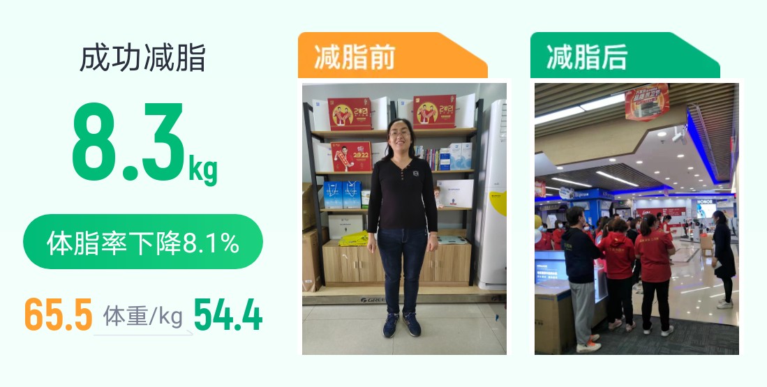 胖了这么多年,终于摆脱大肚子了