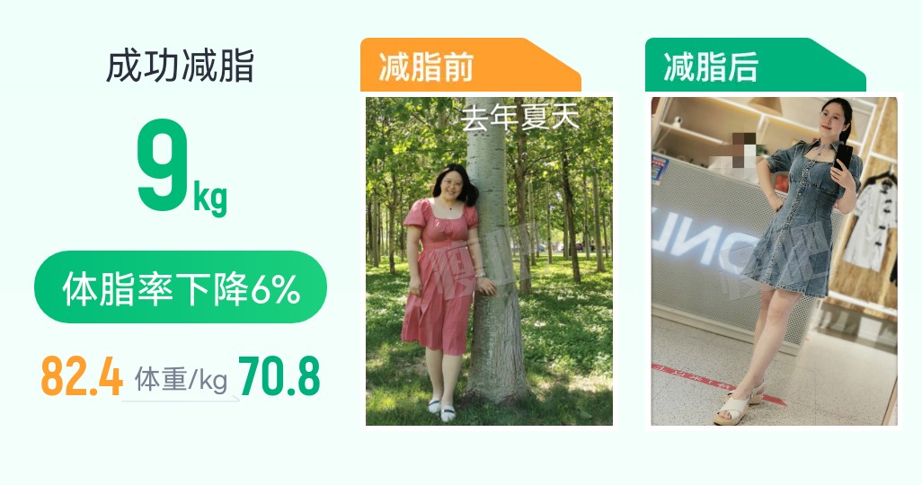 佛系减脂，惊喜到自己，重拾自信的79年虎妈一枚