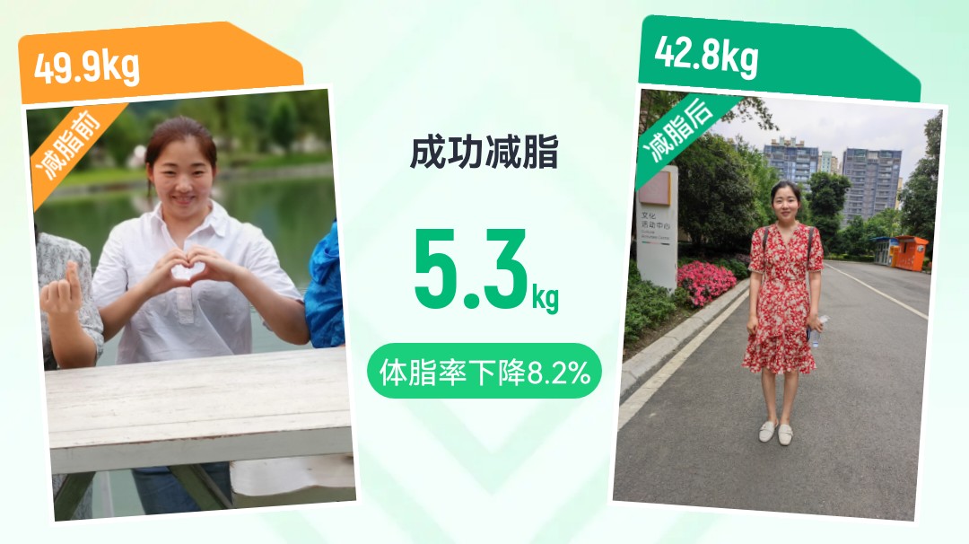 小基数两月时间减脂12斤