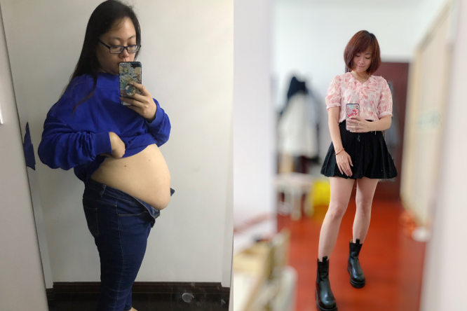 胖师奶蜕变成小姐姐