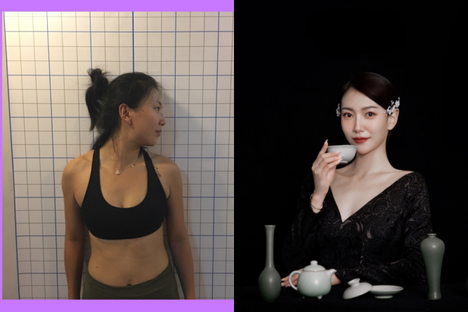 小基数虚胖女孩,减掉12斤做比基尼女神🥰