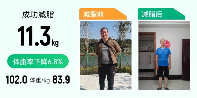 减脂30多斤,身体轻松了很多